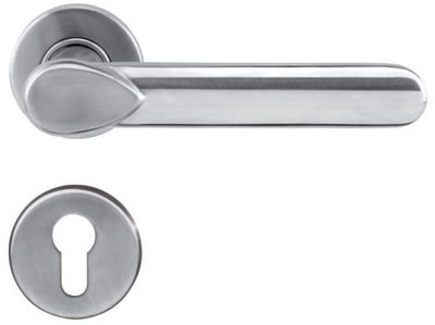 Solid Stainless Steel Lever Handle